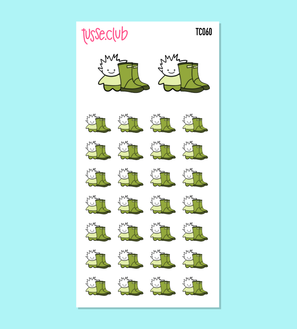 TUSSE RAIN BOOTS - functional stickers