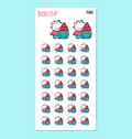 TUSSE CUP CAKE - functional stickers