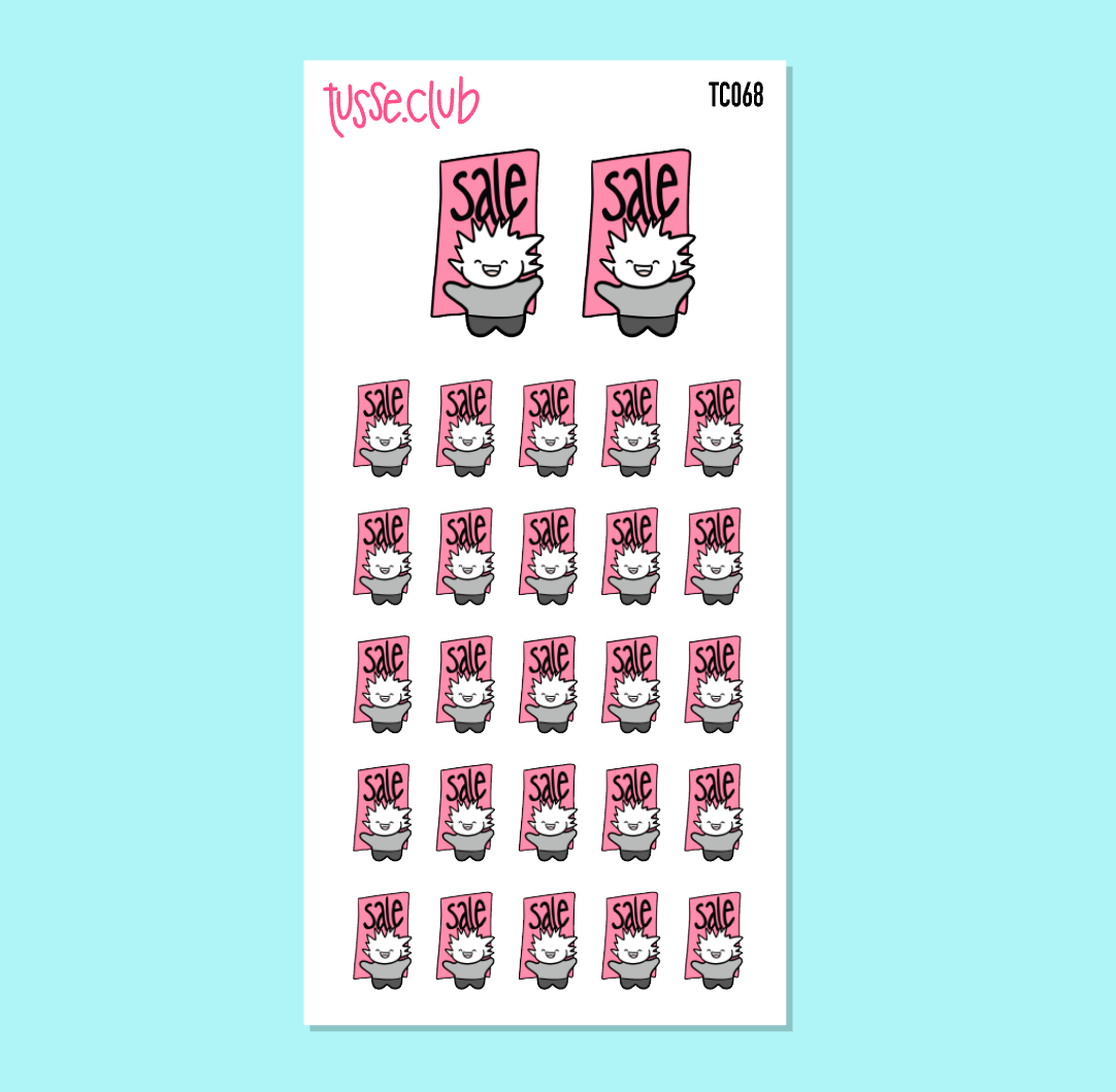 TUSSE SALE - functional stickers