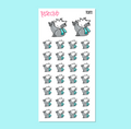 TUSSE CAT - functional stickers