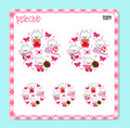 TUSSE - love & valentine - circle stickers
