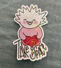 TUSSE - TAKE UP SPACE - die cut holographic sticker