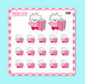 TUSSE - popcorn - icon stickers