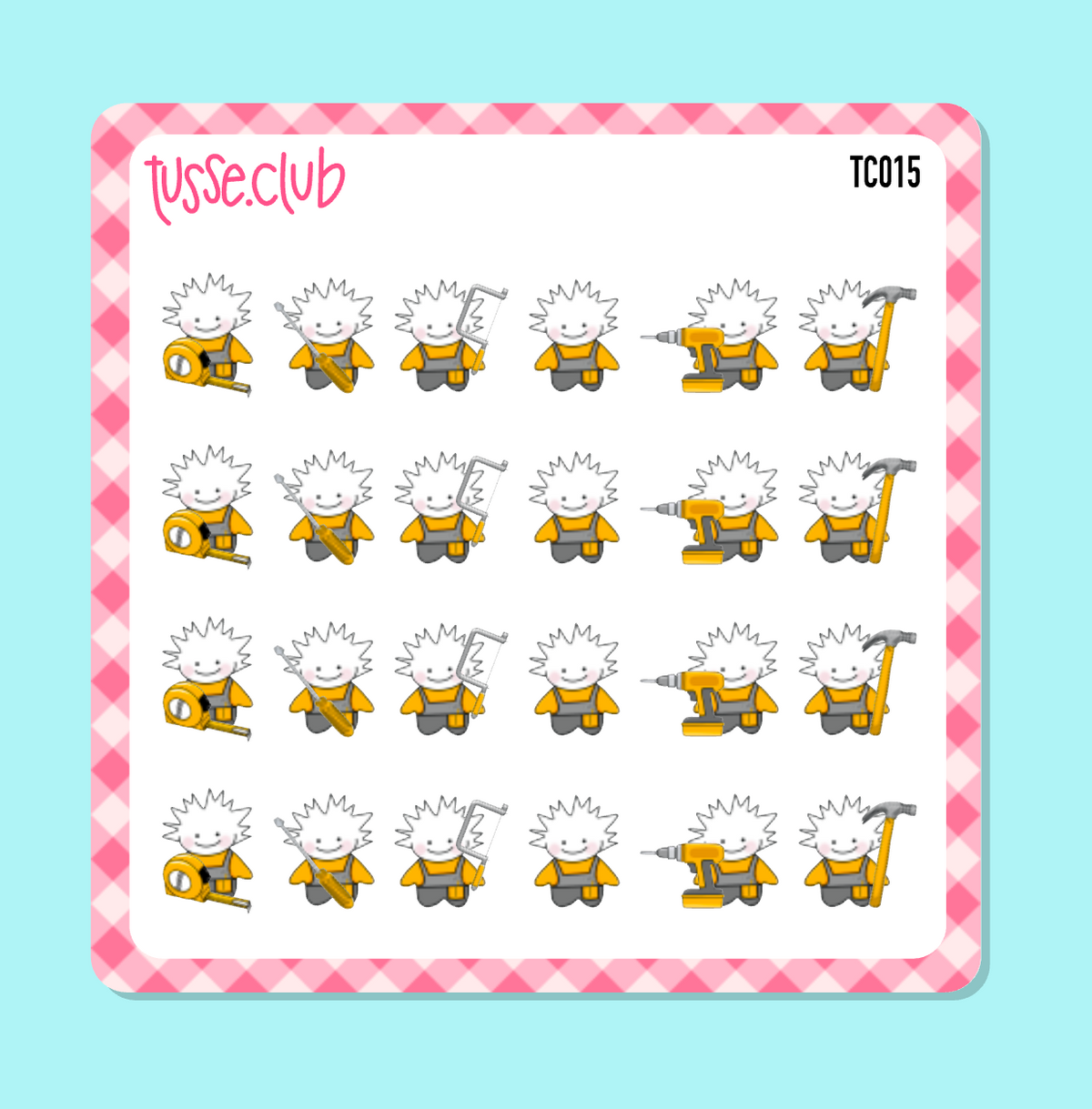 TUSSE - tools - icon stickers