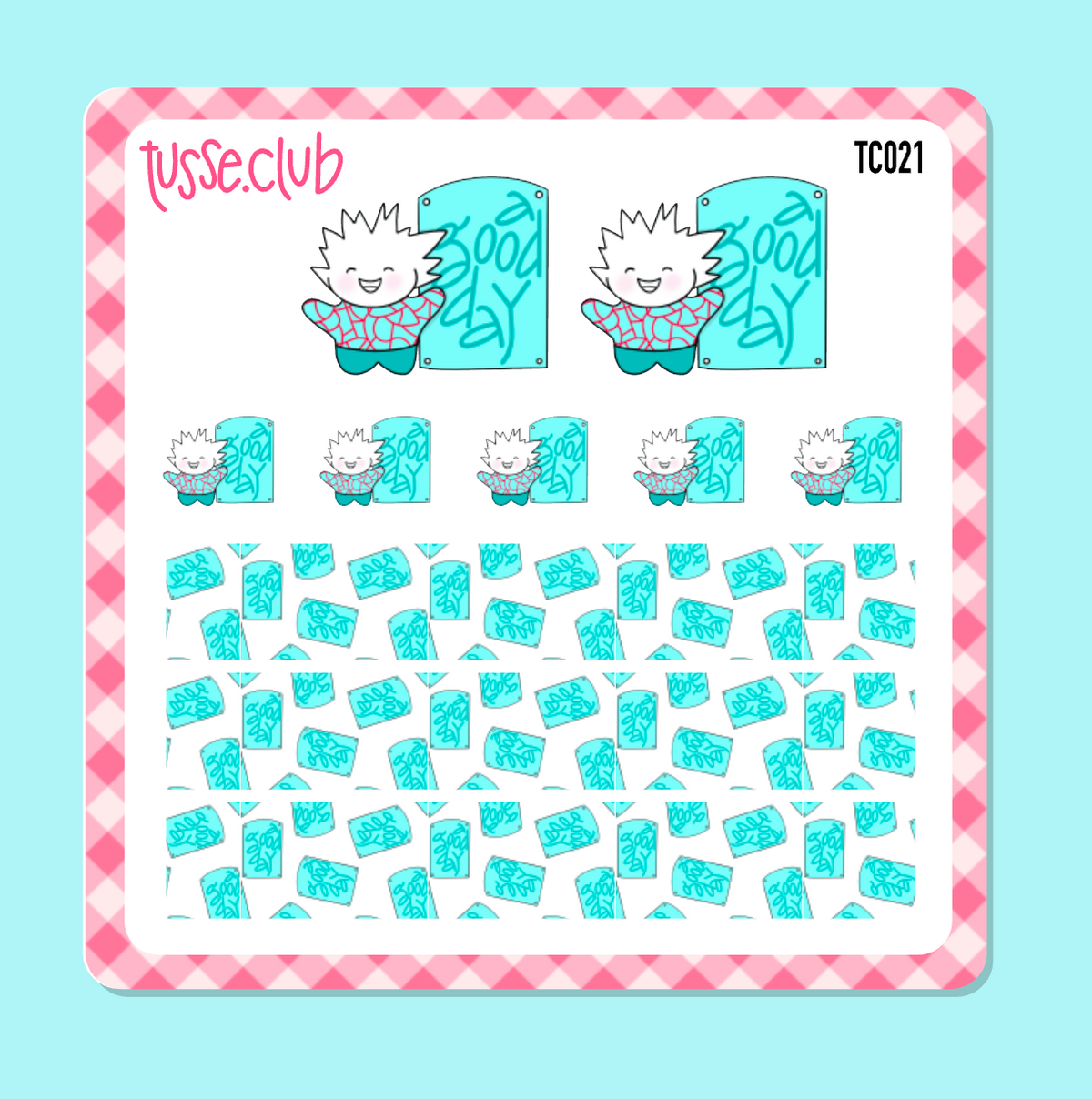 TUSSE - a good day - icon stickers