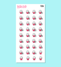 TUSSE DATE LABELS - functional stickers