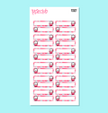 TUSSE SMALL LABELS - functional stickers