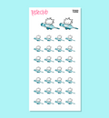 TUSSE FEVER - functional stickers