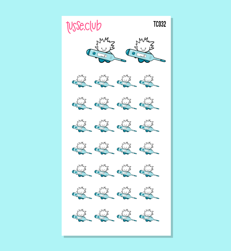 TUSSE FEVER - functional stickers
