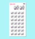 TUSSE BATH TUB - functional stickers