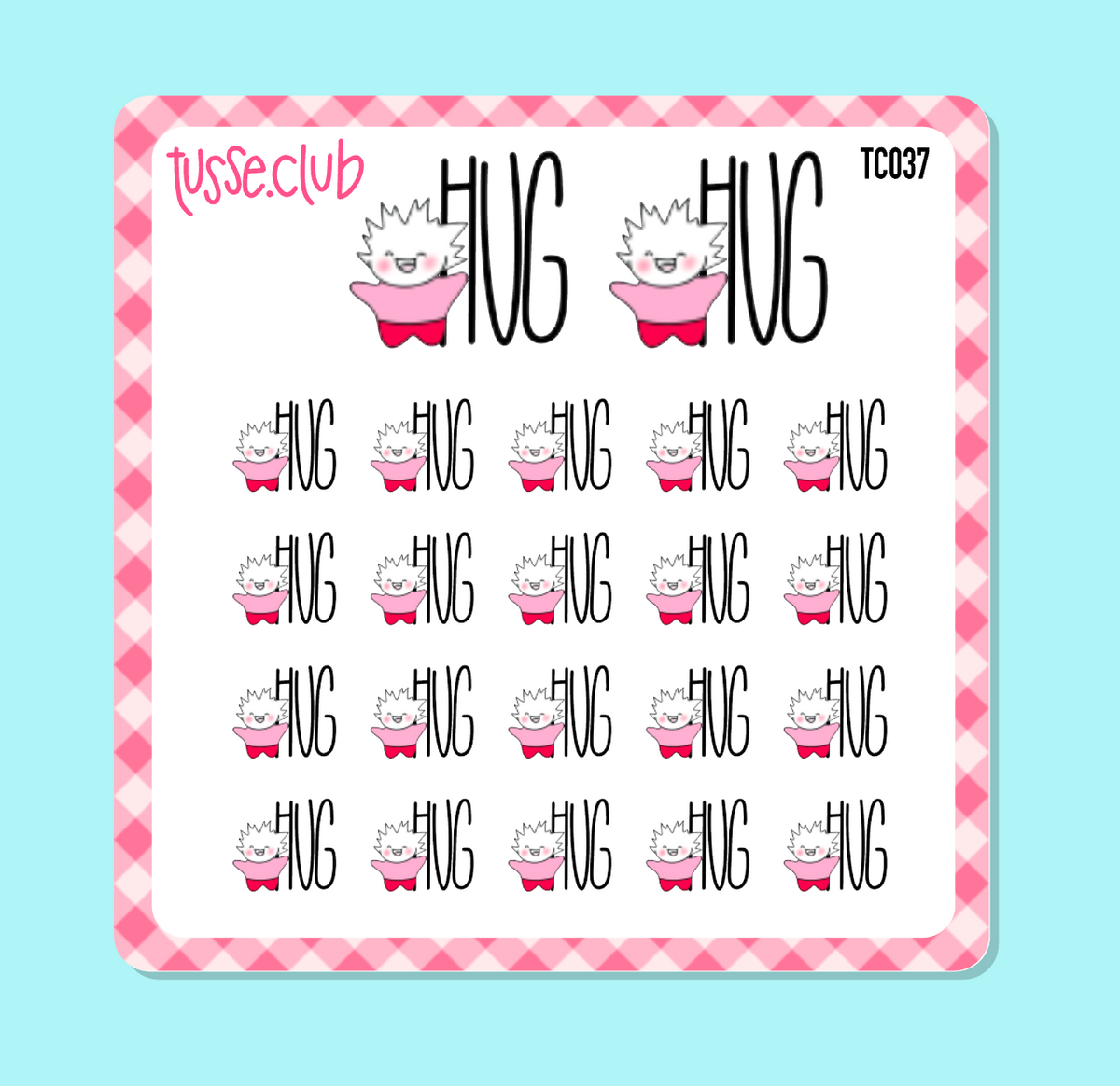 TUSSE - hug - icon stickers
