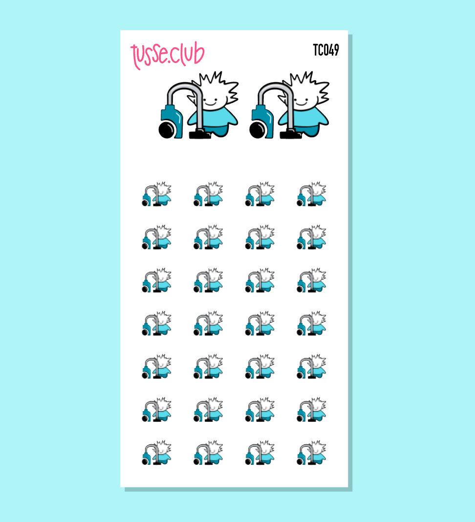 TUSSE VACUUM - functional stickers