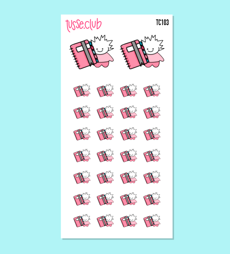 TUSSE PLANNER - functional stickers