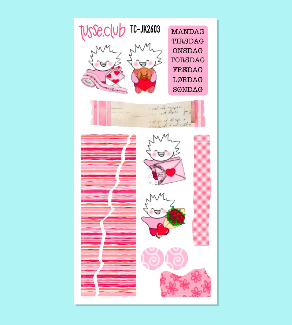 TUSSE - Love & Valentine Journaling Kit