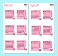 TUSSE 2027 KALENDER NORSK 2 sheets