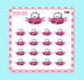 TUSSE - happy birthday - icon stickers