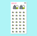 TUSSE TRASH BAG - functional stickers