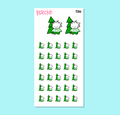 TUSSE CHRISTMAS TREE - functional stickers