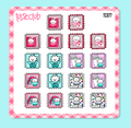 TUSSE - decorative stamps