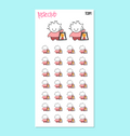 TUSSE LANTERN - functional stickers