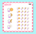 TUSSE - moon phases lilac - icon stickers