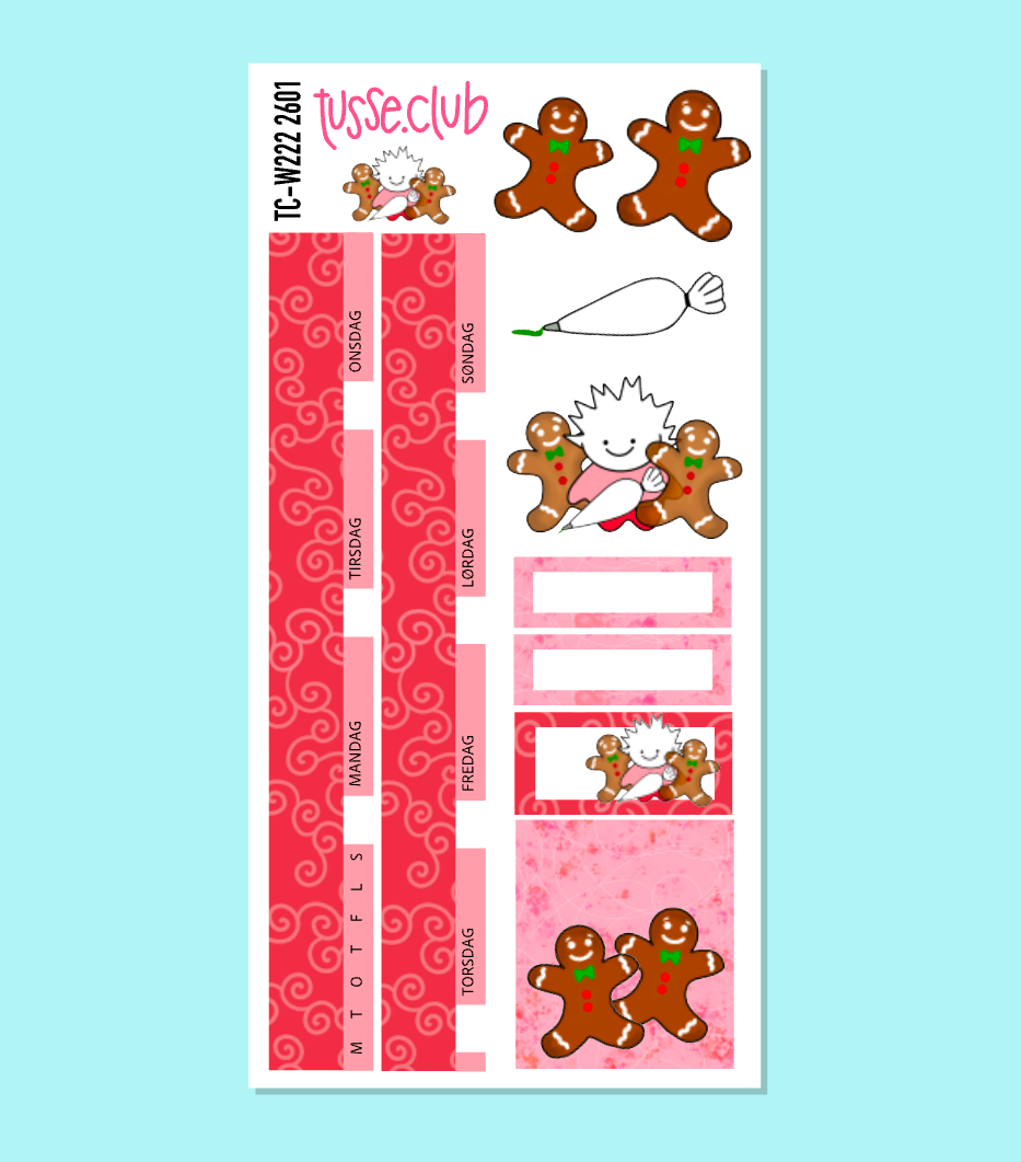 TUSSE - Gingerbread - W222 unstacked A5