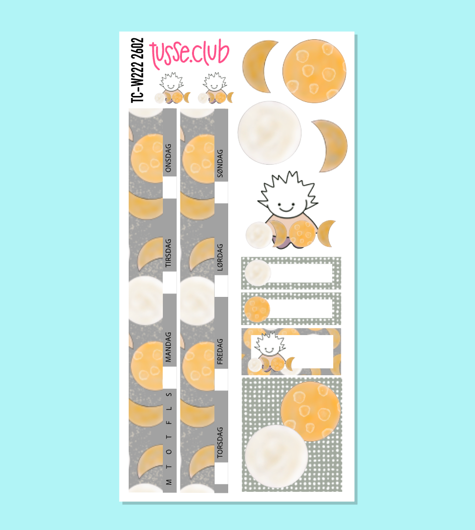 TUSSE - Moon Phases - W222 unstacked A5